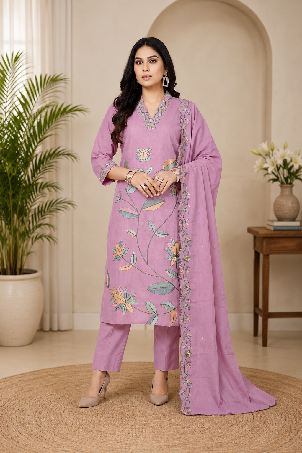Embroidered Dress